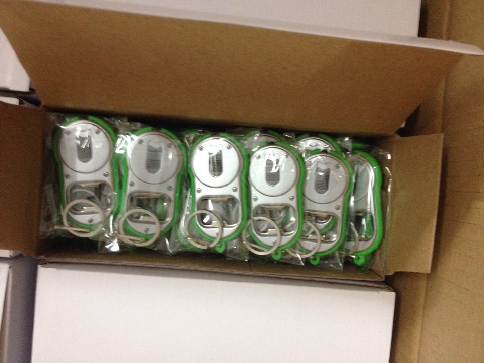 LED bottle opener key chain light bottle opener