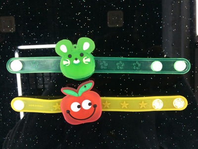 Hot flash wrist bands flash cartoon bracelets full figure