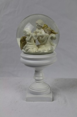 Christmas lamp Crystal ball energy ball angel wings gold LED lighting decorated snowflake 269