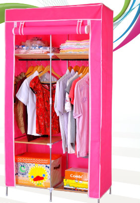 Non-woven wardrobe assembly hanger thumbnail