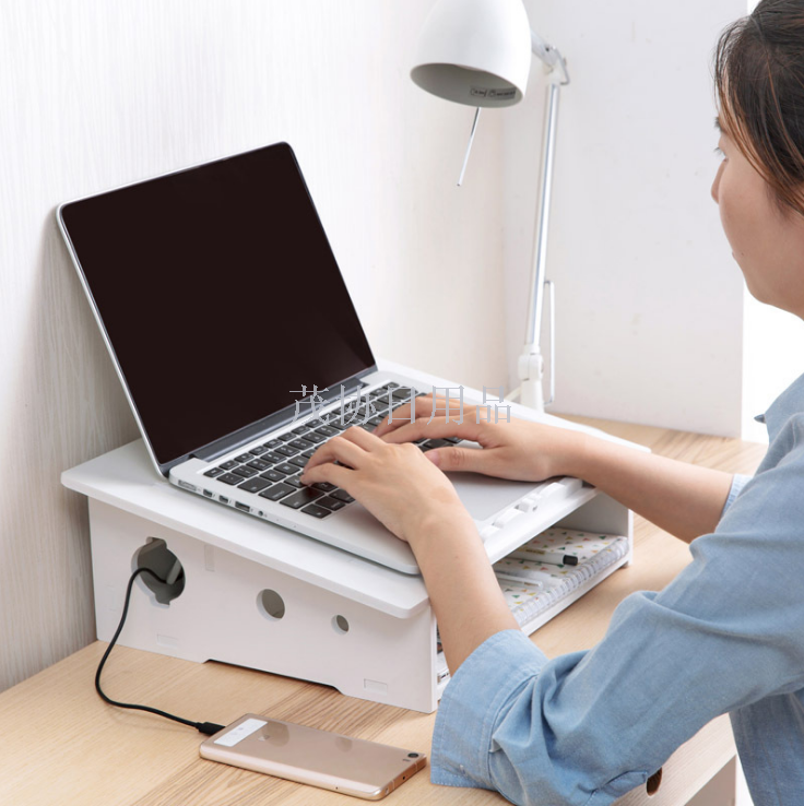 桌面电脑抬高架子笔记本架托架细节图