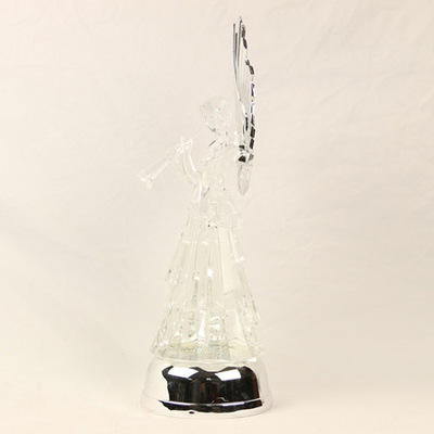 圣诞水晶天使银翅膀 发光飘雪 厂家出口欧美爆款亚马逊426细节图