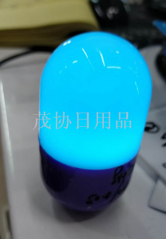 Plastic tumbler, LED tumbler, Pill lamp, mini night light, egg lamp