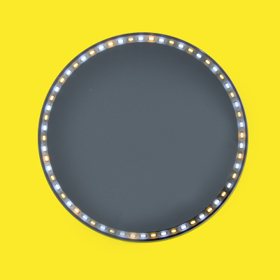 Mobile phone light fill round LED makeup mirror emergency charging selfie beauty lamp portable night vision makeup mirror