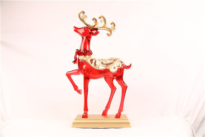 圣诞水晶发光摆件小麋鹿 厂家出口欧美 爆款 wish亚马逊8