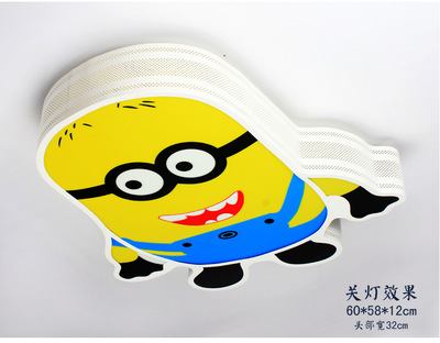 Kids room LED ceiling light boys and girls bedroom light minion pineapple McDull