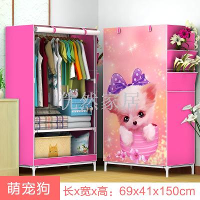 3D pattern panoramic non-woven wardrobe thumbnail