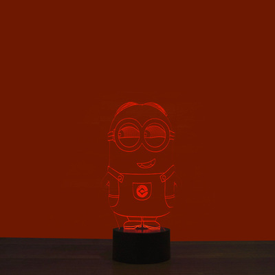 USB interface creative visual light Touch art light full figure