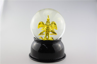 景区定制挂件 凤凰古城特制定制 凤凰水晶球 586