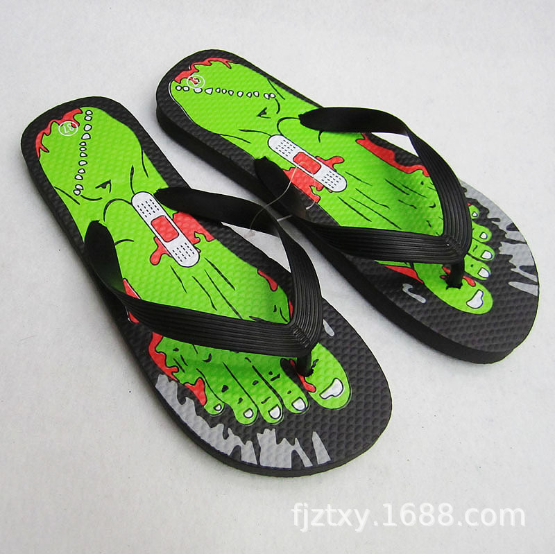 The manufacturer is clearing the inventory for the supply of men's beach flip-flops in stock for export and handling the entire order Application Scenario