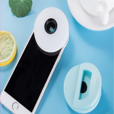 Wide-angle lens mobile phone fill light, macro mobile phone led fill light, beauty selfie fisheye fill light full figure