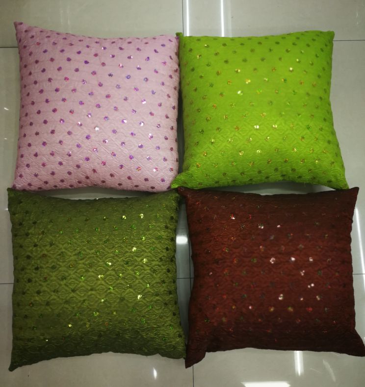 Pleated sequined embroidered sofa, car throw pillow cushions, waist pillow cushions, square pillowcases Pleated sequined embroidered sofa, car throw pillow cushions, waist pillow cushions, square pillowcases
