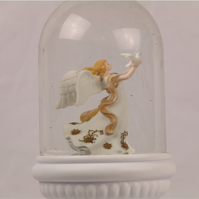 圣诞酒盅天使和平鸽床头灯LED发光摆件欧美爆款181产品图