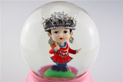 Customized pendent of phoenix city miao Mei crystal ball 585