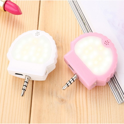 Voice control light filling lamp mobile phone LED shell light filling lamp beauty selfie device mobile phone accessories voice photography lamp Specification drawing