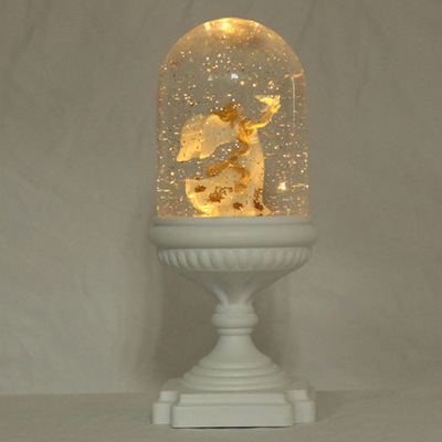 圣诞酒盅天使和平鸽床头灯LED发光摆件欧美爆款181细节图