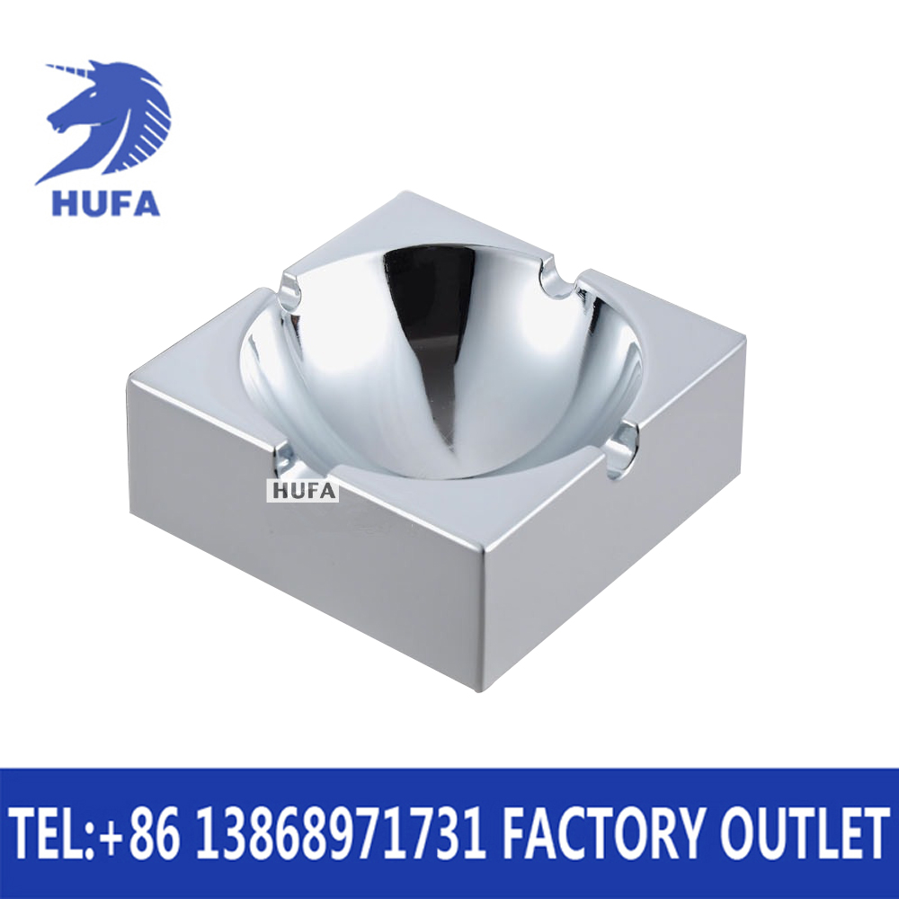 酒店用品 方形创意高档亮光烟灰缸 烟缸细节图