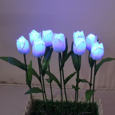 Origin outdoor landscape lights Garden garden decorative tulips ground lights simulation LED tulips