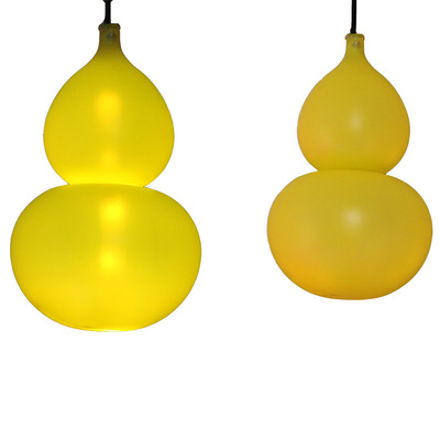 New outdoor waterproof gourd lamp origin PVC material gourd can be customized luminous gourd lamp
