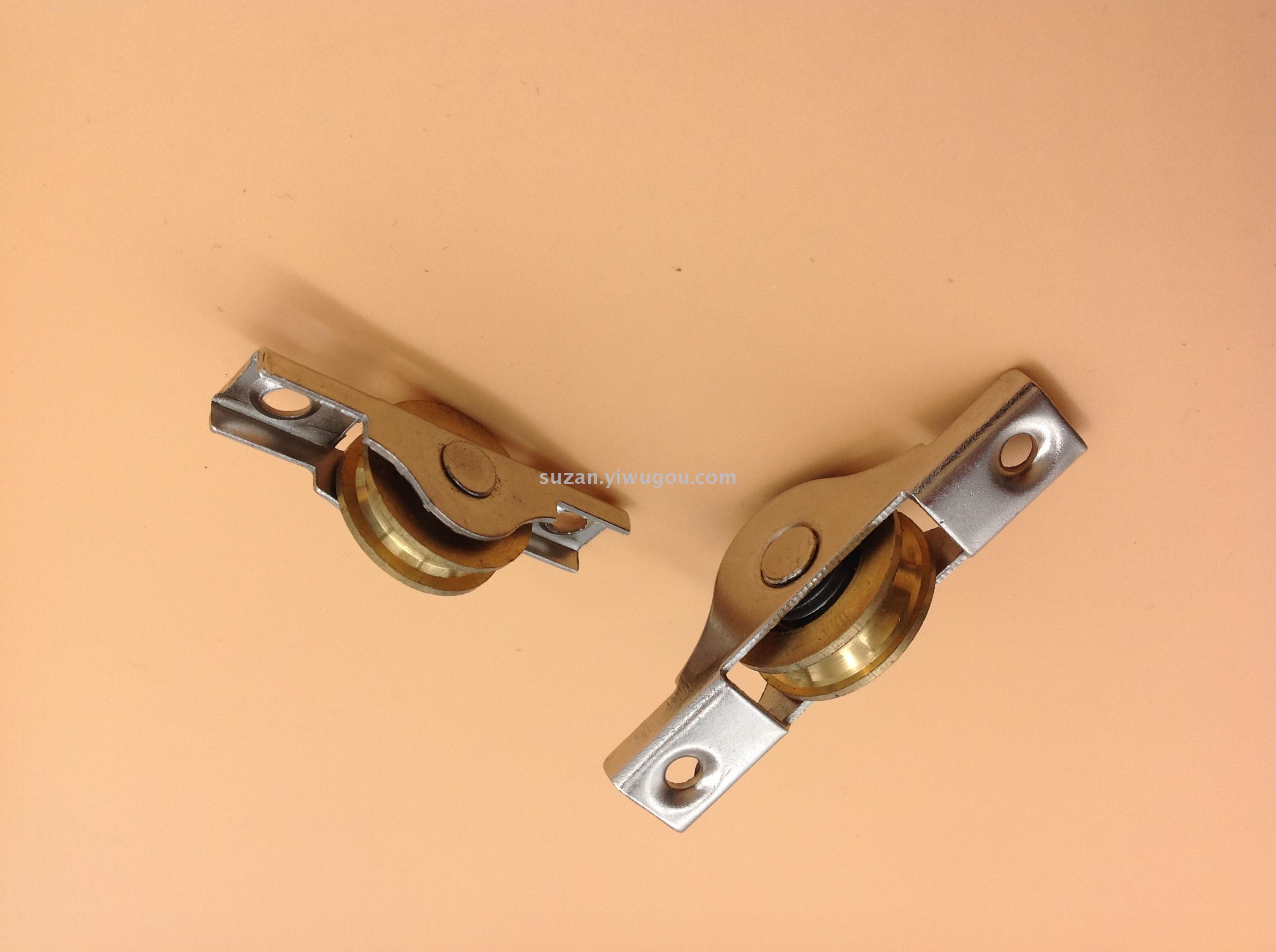 Glass bracket furniture hardware fittings moving glass wheel glass fittings Application Scenario