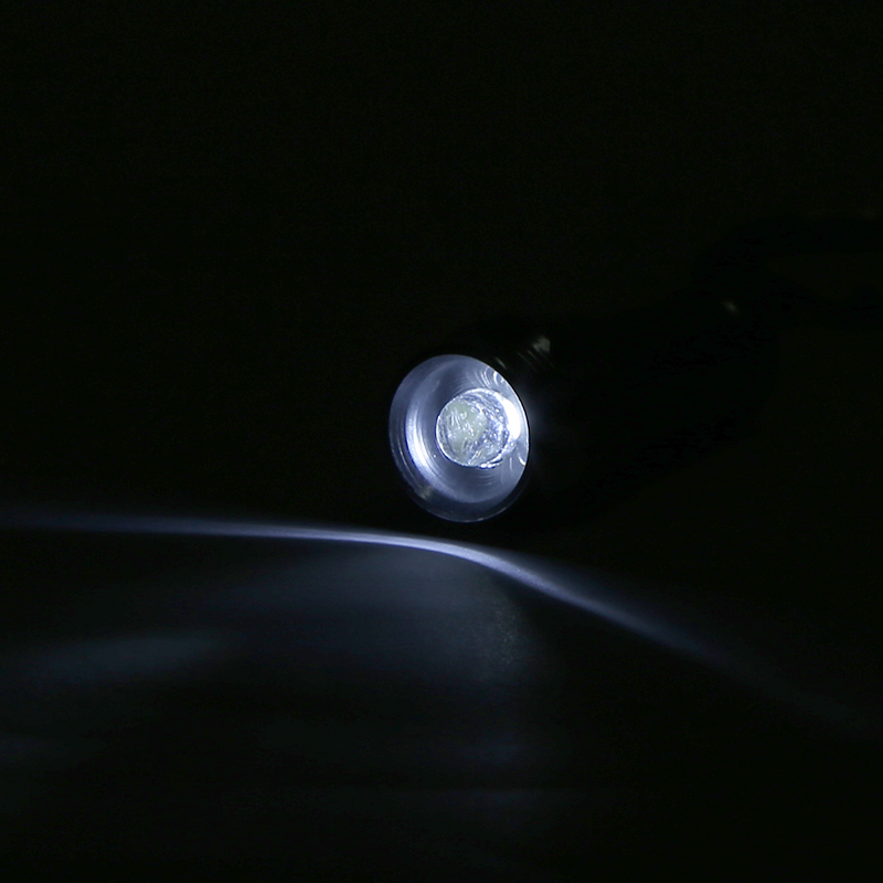 LED铝合金迷你手电家用 电子灯礼品促销照明灯 logo定制钥匙扣产品图