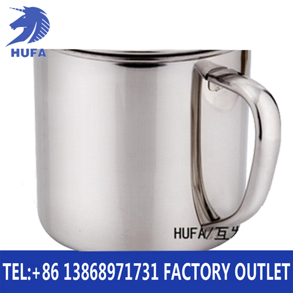 Stainless steel cup with lid water cup/Practical thickened stainless steel cup drinking cup details Picture