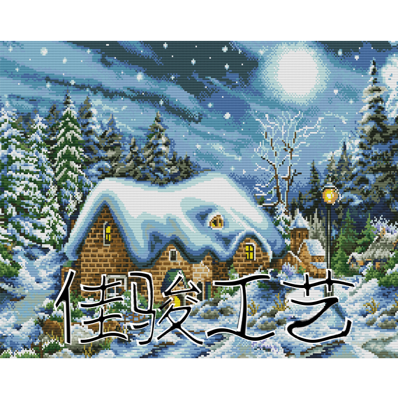 钻石画私人定制钻石画带框钻石画DIY钻石画风景画