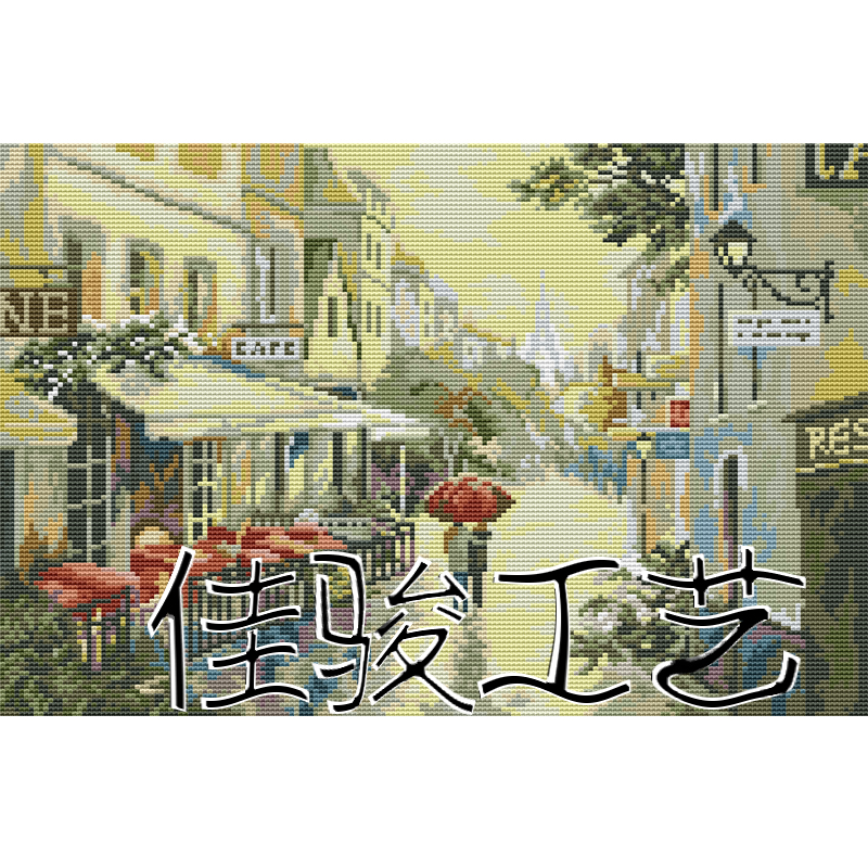 钻石画私人定制钻石画带框钻石画DIY钻石画风景画细节图