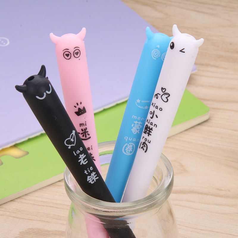 South Korea's new creative Devil Little Fresh Meat Scrub neutral pen Creative Devil 0.5mm pen pen thumbnail