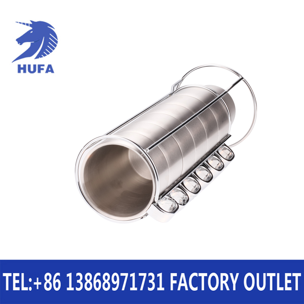 Hotel supplies conical set cups, coffee cup sets, family double-layer insulated water cups Application Scenario