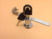 Office window furniture lock Household hardware drawer gear lock glass door shifter