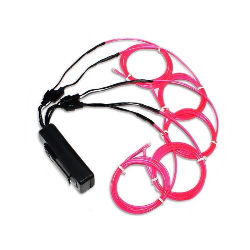 Wire2.3mm LED light emitting 5 m battery box