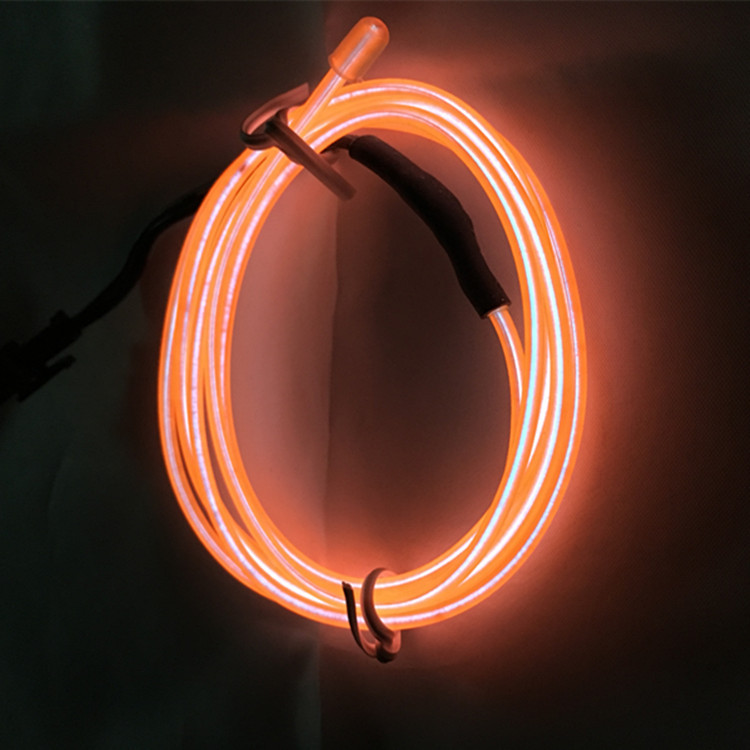 EL Luminescence LED luminescence 2.3mm3V battery box drives EL Wire luminescence bar
