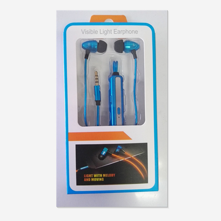 手机专用线控耳机实物图