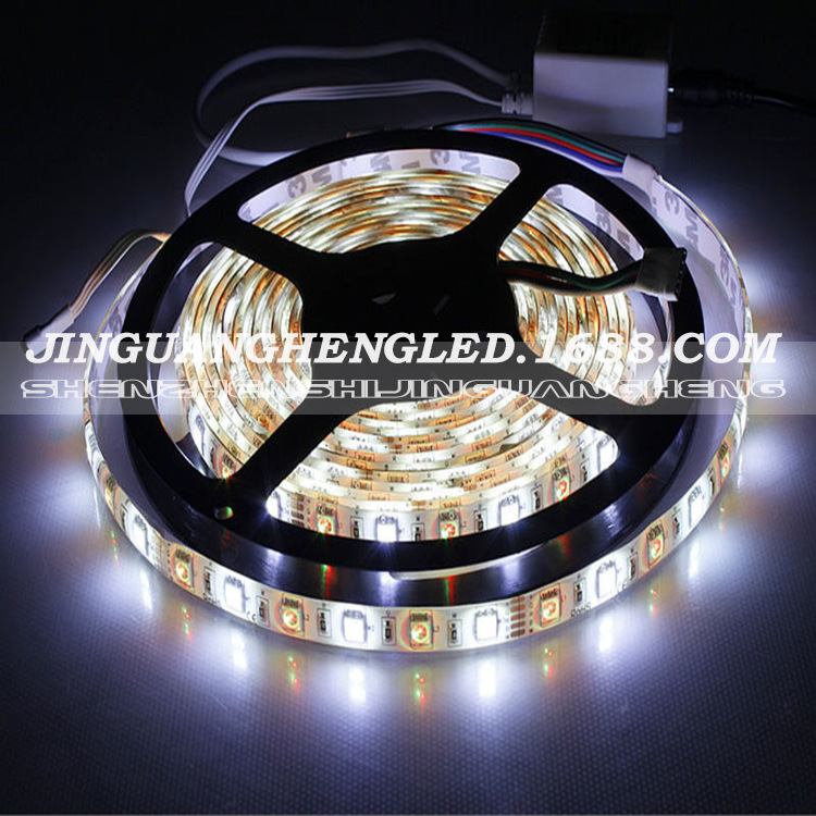 5050RGBW soft light strip/light strip set, 12V seven-color white light details Picture