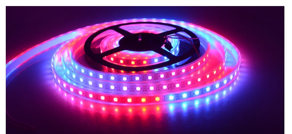Highlight advertisement Holiday decoration 5V 2812IC magic lights with 144 lights 5050RGB