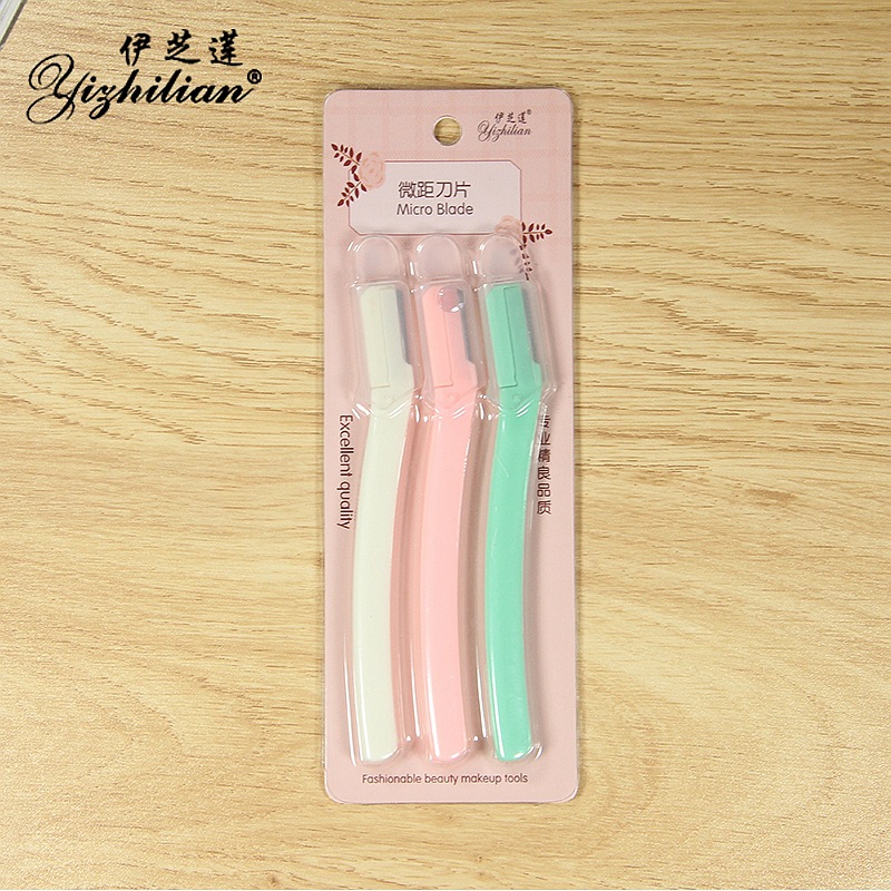 Macro eyebrow shaving knife 3 safety anti-scratch eyebrow shaving knife studio eyebrow shaving blade mesh shaving knife eyebrow knife
