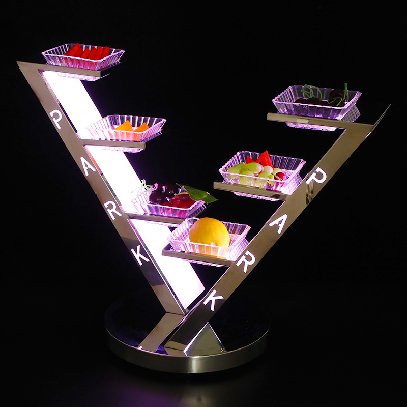 Bar KTV luminous snack plate Creative snack plate