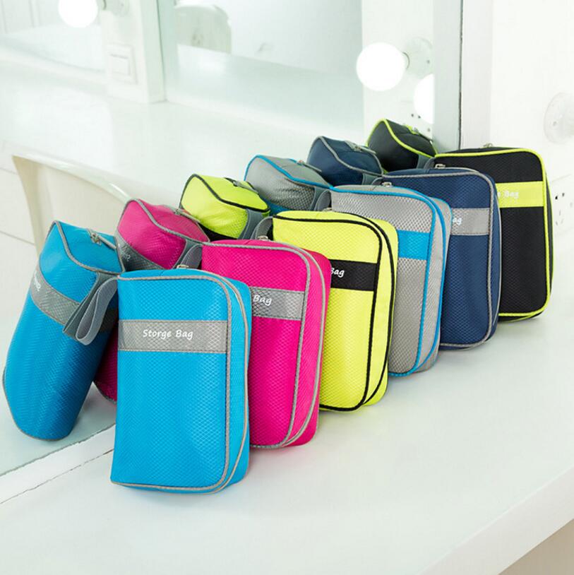 Travel digital storage bag Large capacity electronics cable storage bag Makeup bag thumbnail