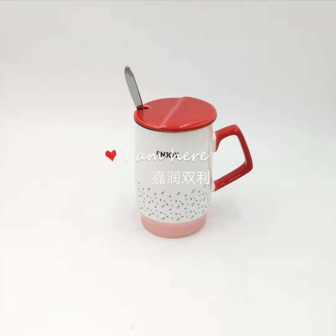Ten-yuan Store Boutique Creative Fashion Gift Ceramic Cup CC106 details Picture