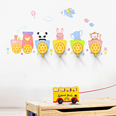 创意卡通DIY花颜壁纸强力无痕挂钩 家居浴室装饰墙贴粘钩