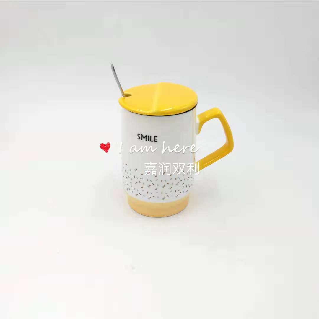 Ten-yuan Store Boutique Creative Fashion Gift Ceramic Cup CC106 Specification image