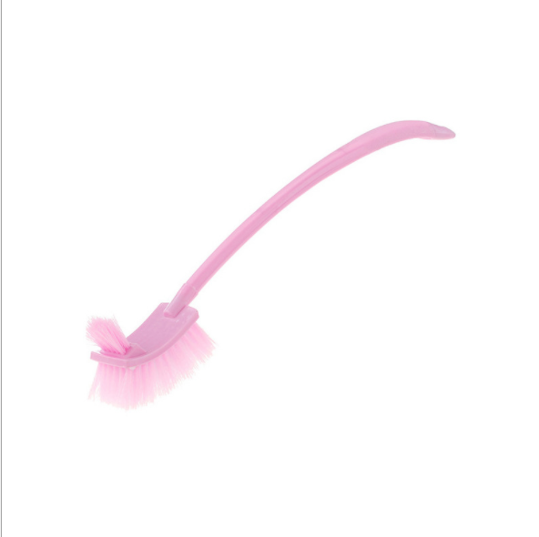Double-sided thickened long-handled toilet brush for dead corners, toilet brush for cleaning curved crevices, and sanitary brush Application Scenario