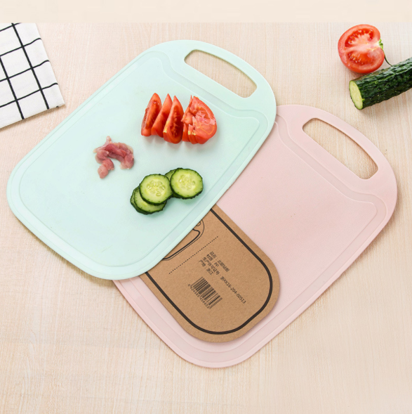 小麦切菜板刀板家用迷你塑料小菜板不粘面板案板砧板水果板详情图4