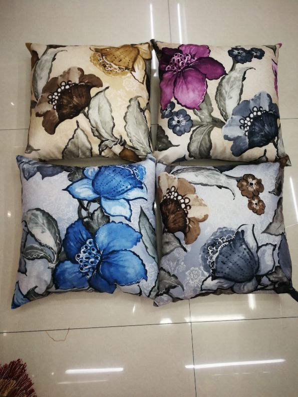 Double-sided super-soft thickened printed throw pillow, waist pillow, and square pillowcase