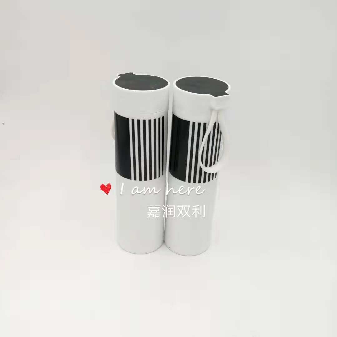 Ten-yuan Store Boutique Creative Fashion Gift Glass Cup J44 Black Angel - Black and White Specification image