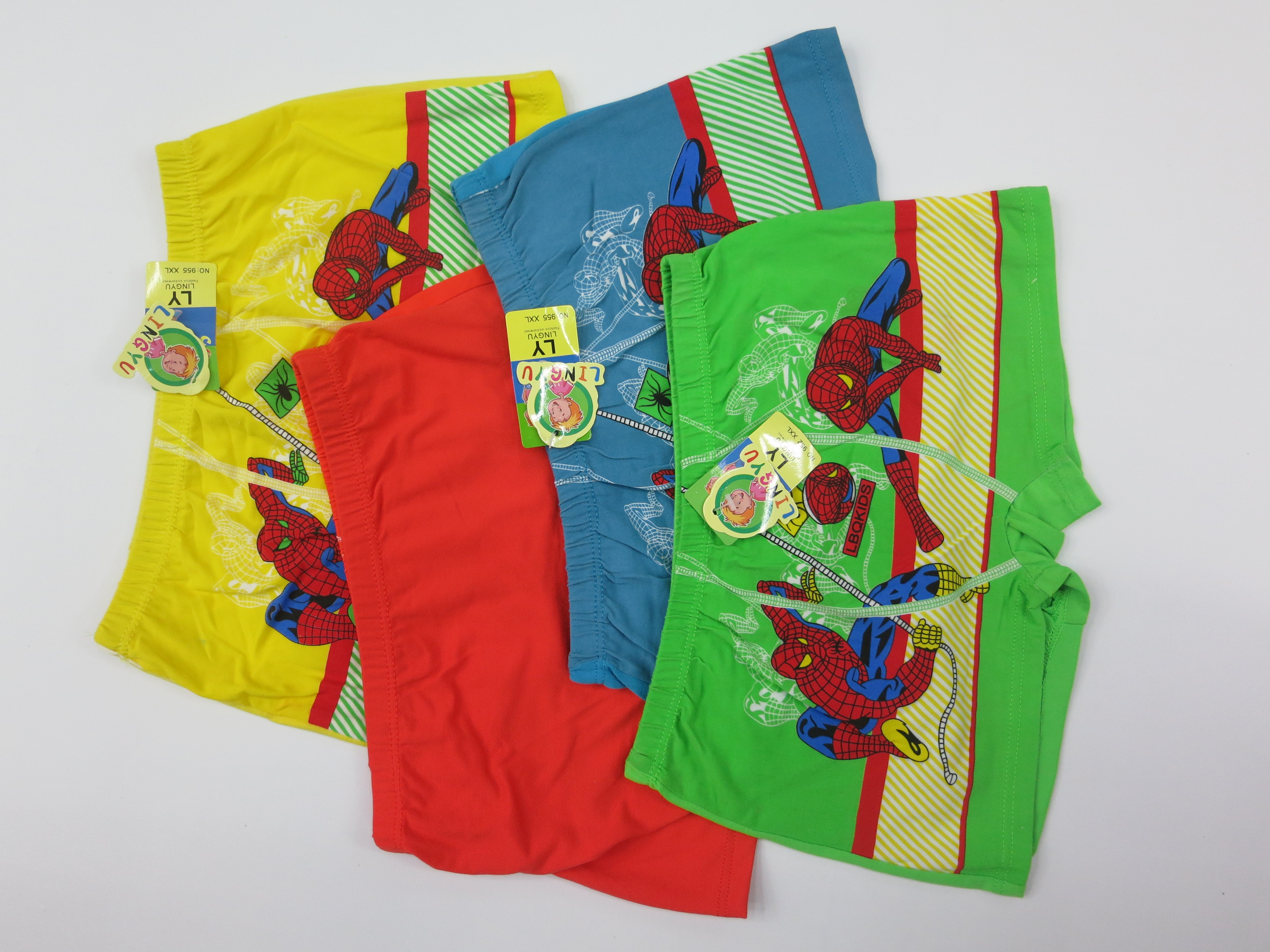 男童内裤 男孩卡通内裤彩色印花 时尚儿童内裤外贸批发产品图