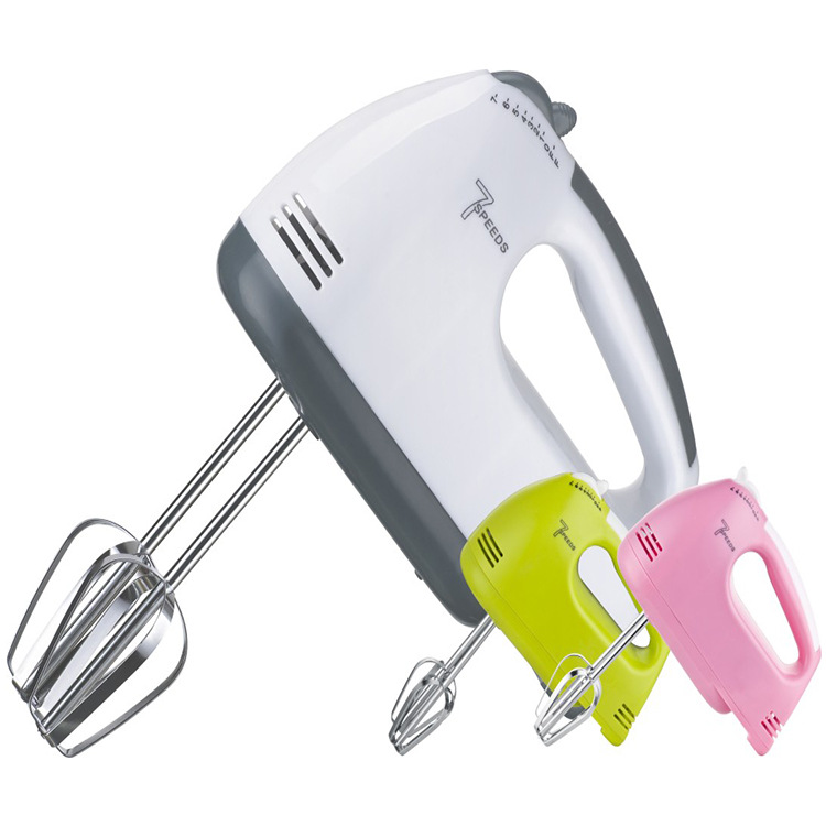 PP塑料七档打蛋器 电动咖啡搅拌器牛奶起泡器 可配蛋清分离器