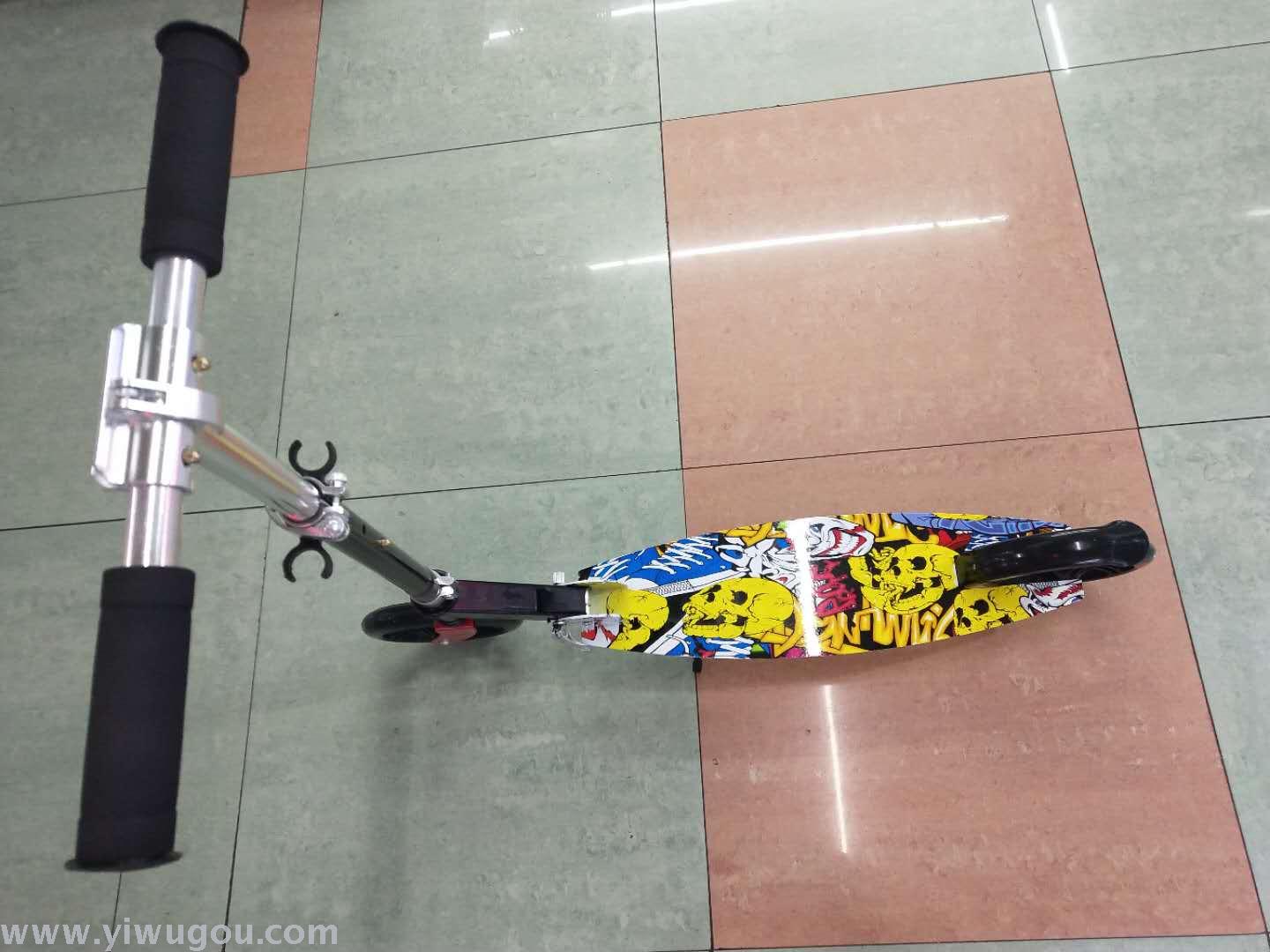 Water Transfer Printing Adult Mobility Scooter Wide Plate Pu200mm Wear-Resistant Wheel Application Scenario