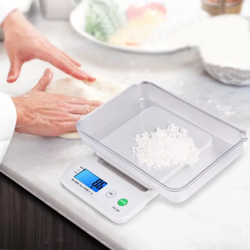家用厨房秤迷你高精度电子秤小型电子称高精度烘焙厨房称食物克称产品图